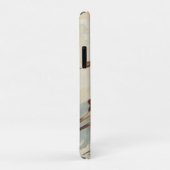 シャモニーモンブランヴィンテージスフランスのキーポスター Case-Mate iPhoneケース (裏面/右)