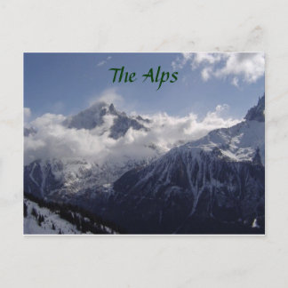 シャモニーモンブラン ポストカード