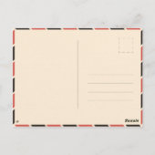 シャモニーヴィンテージモンブランスキー1950s ポストカード (裏面)