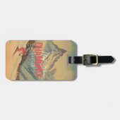 シャモニーヴィンテージモンブランスキー1950s ラゲッジタグ (正面横)