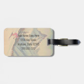 シャモニーヴィンテージモンブランスキー1950s ラゲッジタグ (裏面横)