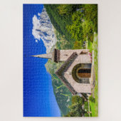 シャモニー教会ジグソーパズル ジグソーパズル (縦)