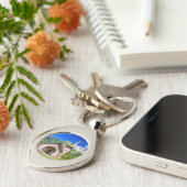 シャモニー教会 キーホルダー (側面)