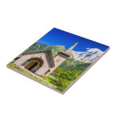 シャモニー教会 タイル (側面)