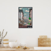 シャモニー村(黒) ポスター (キッチン)