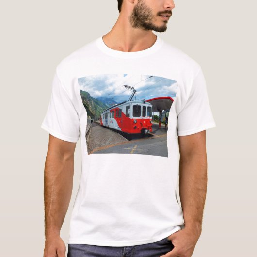 シャモニー行きのトレーニング Tシャツ (正面)