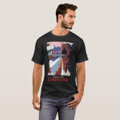 シャモニー・エギーユ・デュ・ミディポスター Tシャツ (正面フル)