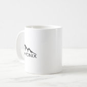 シャモニー・フランススキー コーヒーマグカップ (正面左)