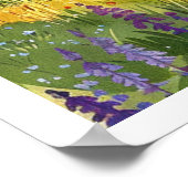 シャモニー、フランスレトロマウンテン ポスター (角)