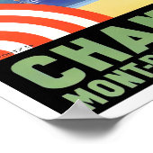 シャモニー・フランスヴィンテージ旅行 ポスター (角)