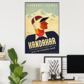 シャモニー，フランス，スキーポスター ポスター (ホームオフィス)