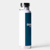 シャモニー・フランス・スキーヤー ウォーターボトル (右面)