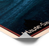 シャモニー – メルデグラス ポスター (角)