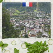 シャモニー – モンブラン キッチンタオル (折り畳み)