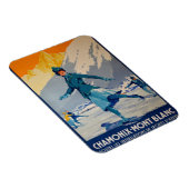 シャモニー – モンブラン マグネット (右側)