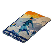 シャモニー – モンブラン マグネット (左側)