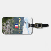 シャモニー – モンブラン ラゲッジタグ (正面横)