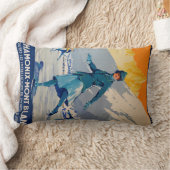 シャモニー – モンブラン ランバークッション (ブランケット)