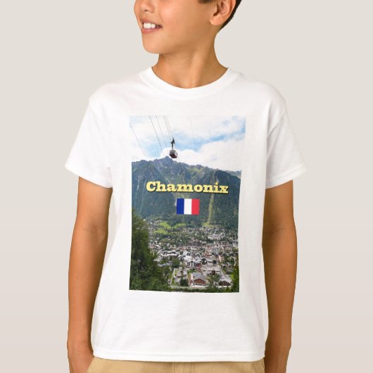シャモニー – モンブラン Tシャツ (正面)