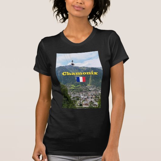 シャモニー – モンブラン Tシャツ (正面)