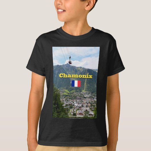 シャモニー – モンブラン Tシャツ (正面)