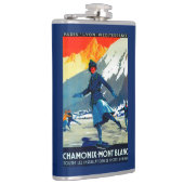 シャモニーMont BlancのヴィンテージPosterEurope フラスク (右)