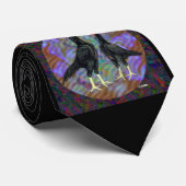 シャモ：黒ペア ネクタイ (ロール)