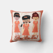 シャラシクティスガールグループ漫画 クッション (裏面)