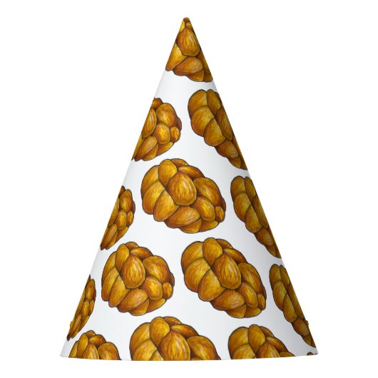 シャラブレイドユダヤベーカリーブレッドローフハヌカー パーティーハット (正面)