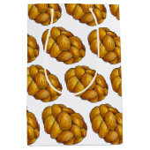 シャラブレイドユダヤベーカリーブレッドローフハヌカー ミディアムペーパーバッグ (正面)