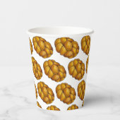 シャラブレイドユダヤベーカリーブレッドローフハヌカー 紙コップ (裏面)