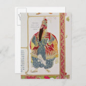 シャリア、キング・オブ・ザ・インディと中国 ポストカード (正面/裏面)