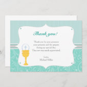 シャリスターコイズサンキューカード サンキューカード (正面/裏面)