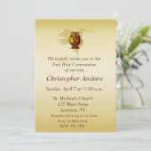 シャリースユーチャリストアンドドーブクリスチャン招待状 招待状 (スタンド正面)