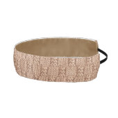 シャリーテイラーによるバブルニットステッチパターン アスレチックヘッドバンド (右)