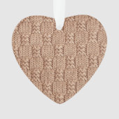 シャリーテイラーによるバブルニットステッチパターン オーナメント (正面)