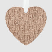 シャリーテイラーによるバブルニットステッチパターン オーナメント (裏面)