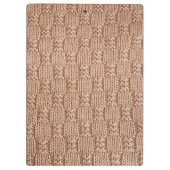 シャリーテイラーによるバブルニットステッチパターン クリップボード (裏面)