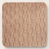 シャリーテイラーによるバブルニットステッチパターン コースター (正面)