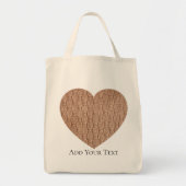 シャリーテイラーによるバブルニットステッチパターン トートバッグ (正面)