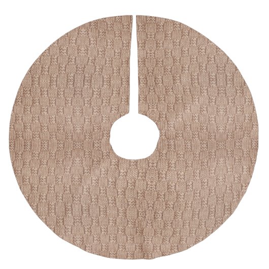 シャリーテイラーによるバブルニットステッチパターン ブラッシュドポリエステルツリースカート (正面)