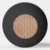 シャリーテイラーによるバブルニットステッチパターン 卓球ボール (裏面)