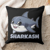 シャルカムウィズポルベアグルシャークベビーおもしろいプン クッション (ブランケット)