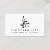 シャルキュテリーグルメ放牧&ワインケータリング 名刺 (正面)