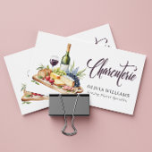 シャルキュテリーグレーズボード水の色モダン 名刺