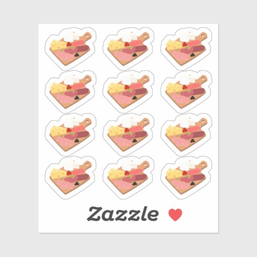 シャルキュテリーチーズボードトレイブジョプランナー シール (シート)