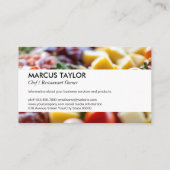 シャルキュテリーフーズ | 広げる 名刺 (裏面)