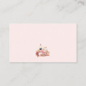 シャルキュテリーボードブライダルシャワーレシピカード エンクロージャーカード (裏面)