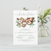 シャルキュテリーボードブライダルシャワー 招待状 (スタンド正面)