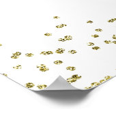 シャルキュテリーワインブライダルシャワーウェルカムサイン ポスター (角)